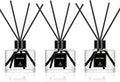 Reed Diffuser Set of 3 for Bathroom Shelf Decor, Sticks Diffuser with Essential Oils Included | Eucalyptus & Lavender, Jasmine, Sandalwood Rose Scent(1.7 fl oz/Pack) | Defusers
