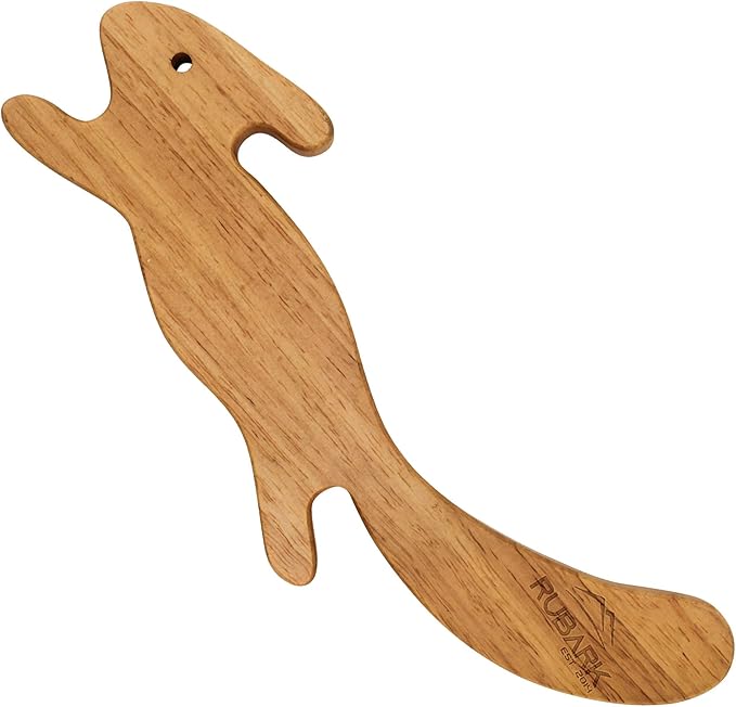 RUBARK Beech Wood Oven Rack Puller - Push Pull Tool with Long Handle for Air Fryer and Toaster Oven - Stick Tool to Prevent Burns - Cool Kitchen Gadget
