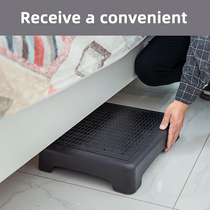 wefaner Mobility Step Stool for Adults Half Seps for Stairs for Seniors,Platform Step Safety Step Non-Slip Indoor and Outdoor