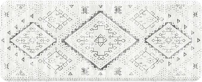 House of Noa Nama Standing Mat – Anti-Fatigue Kitchen Mats for Floor, Cushioned & Non-Slip Kitchen Comfort Mat for Standing, Thick Foam Anti-Fatigue Mat for Kitchen & Workspaces, Ula Avalon 22" x 54"