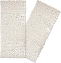 Bathtub Mat Non Slip 2 Pack, 35 x 16 Inches Pebble Shower Mat with Suction Cups and Drain Holes, Bath Mat for Shower,Bathroom tub (Beige)