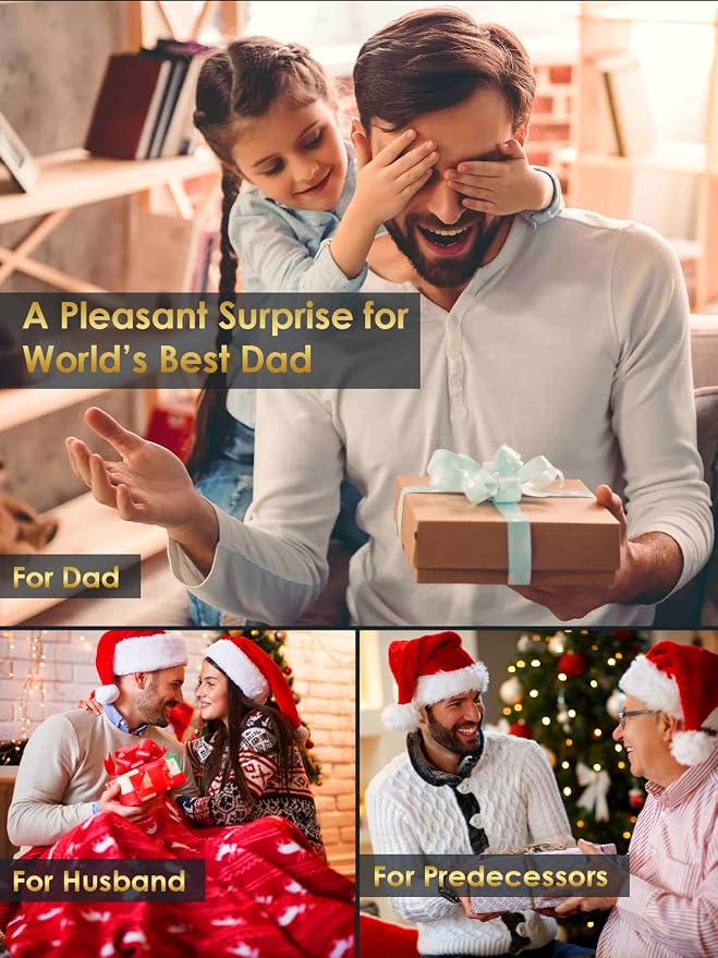 Stocking Stuffers for Men Dad Gifts, Multitool Camping Accessories 13-in-1 Survival Multi Tools Hammer, Christmas Cool Gadgets for Adults Him Boyfriend Husband Grandpa Women Birthday Valentines