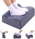 Foot Rest for Under Desk at Work,At Work Soft Ergonomic Footrest,Support Foot Pillow,Heel Chair,Leg Elevation Pillow,(Blue)