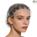 100PCS Larger Shower Caps Disposable, Thicker Waterproof Plastic Elastic Hair Bath Caps, Plastic Hair Caps for Women, Spa, Home Use, Hotel and Hair Salon, Portable Travel