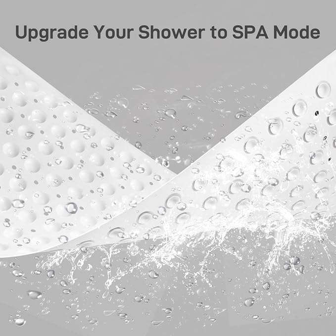 WarmSnow Long Bathtub Mat Non Slip 39.5 x 16 Inch, Inside Shower Mats with Suction Cups & Drain Holes, Soft TPE Bath Mat for Tub, Quick-Drain Bathroom Floor Mats, White
