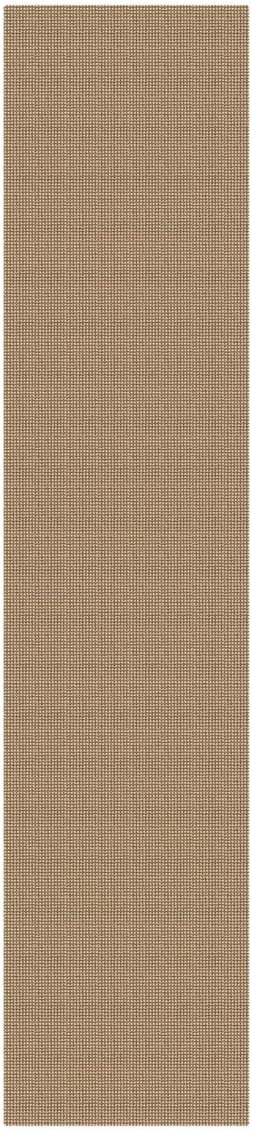 KOZYFLY Boho 3x12 Runners Rugs for Hallway, Long Washable Runner Rug, Woven Non Slip Kitchen Runner, Braided Entryway Rug, Floor Carpet for Entry, Aisle, Hall, Orange Beige/Tan/Brown