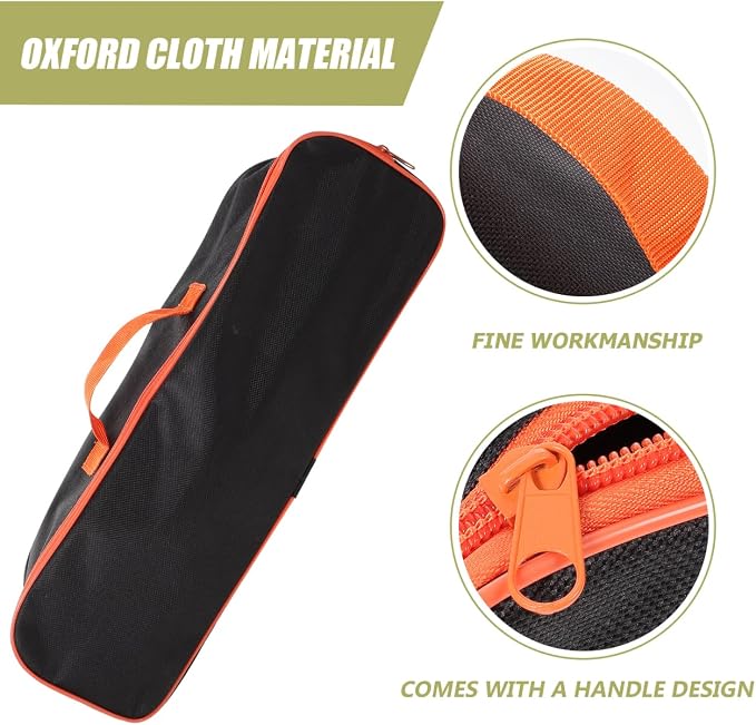 Car Tools Bag Utility Organizer with Handle for Portable Vacuum Cleaner Air Pump and Hand Tools 16.53 Inch Oxford Cloth Storage Pouch for Vehicle and Home