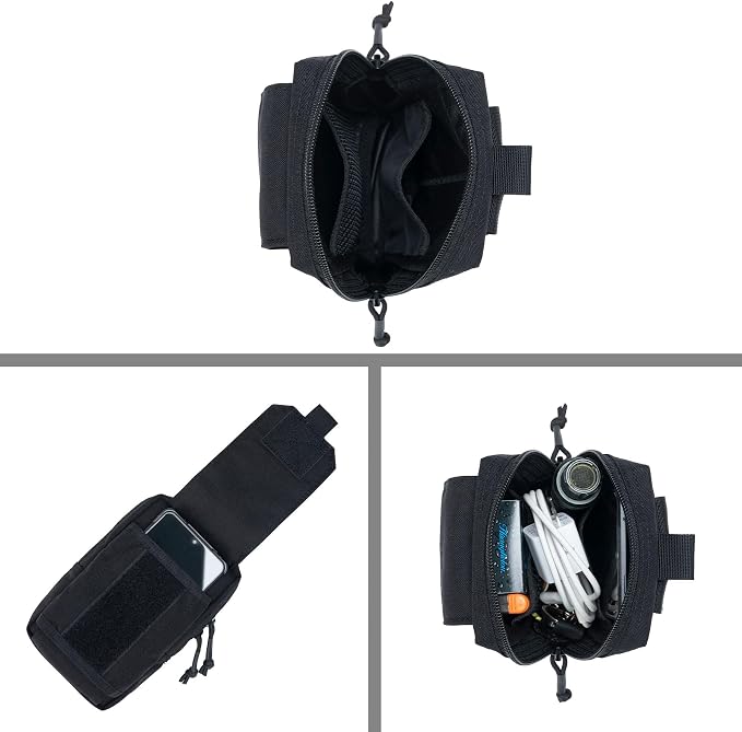 EXCELLENT ELITE SPANKER Tactical EDC Pouch Molle Utility Pouches Phone Holster Pouch Waist Bag Tool Pouch for Molle Accesssories