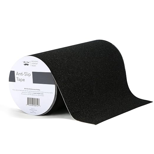 Mr. Pen- Anti Slip Traction Tape, 12" x 30', Abrasive Adhesive for Stairs, Tread Steps, Ramps, Porches, Ladders & Decks, Waterproof Non-Skid Grip Tape for Indoor/Outdoor Use