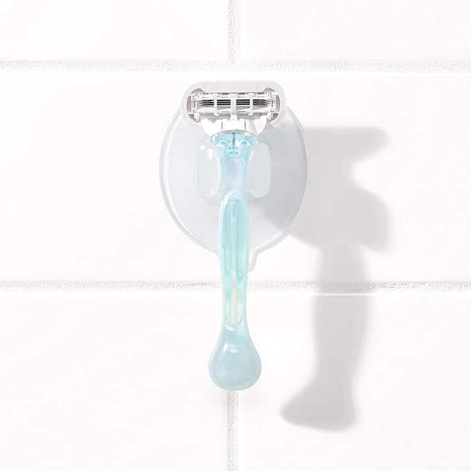 OXO Good Grips Suction Polyvinyl Chloride Razor Holder (Pack of 2)