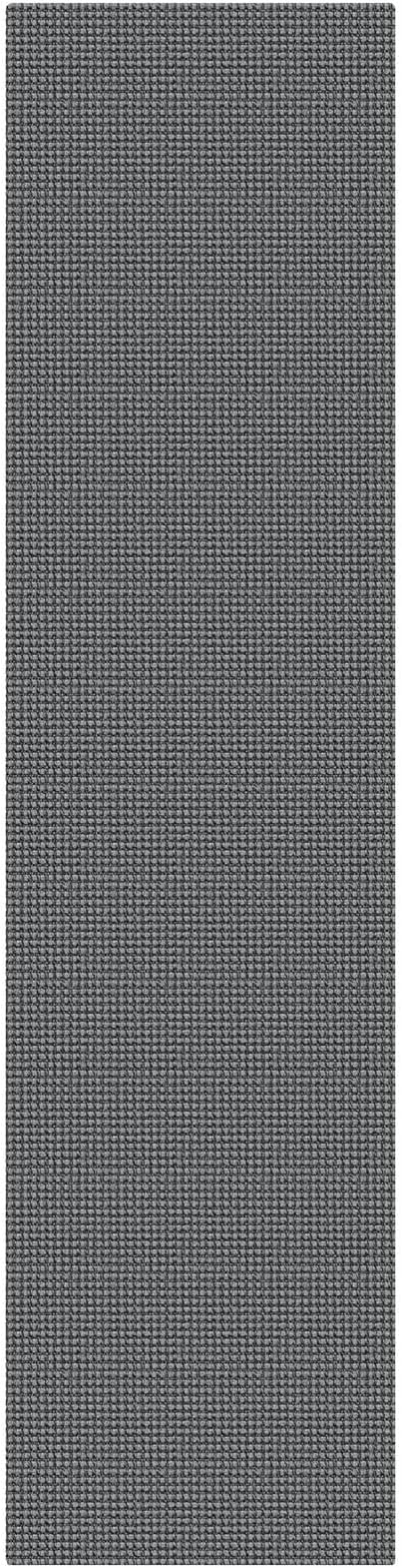 KOZYFLY Cotton Runners for Hallway 2x8, Washable Runner Rug, Woven Non Slip Kitchen Runner, Braided Entryway Rug, Floor Carpet for Foyer, Bedroom, Hall, Grey/Dark Grey