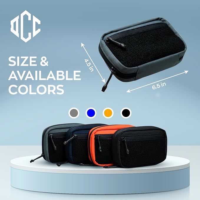 DAILYCARRYCO EDC Pouch Organizer - Everyday Carry Tool Pouch with Multiple Pouches, Essential EDC Gear
