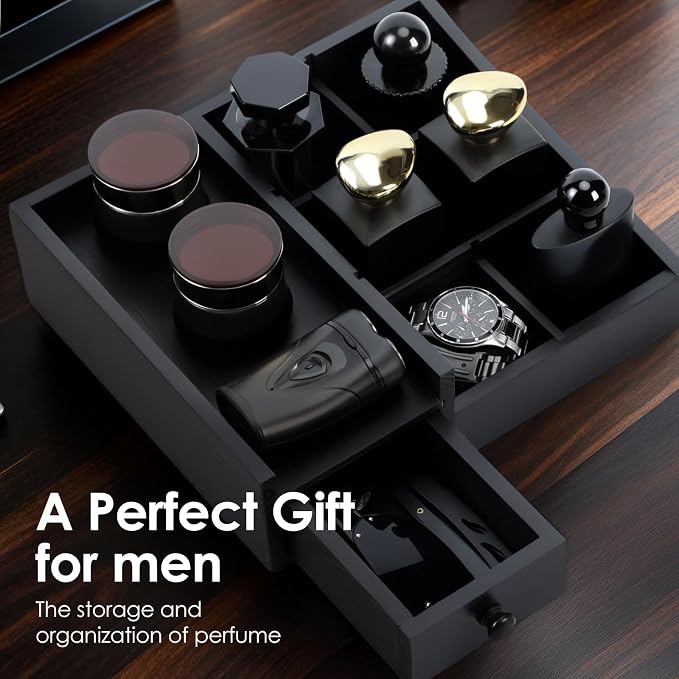 Cologne Organizer For Men,Perfume Organizer,Bathroom Organizers,Bathroom Counter,Perfume Stand,Cologne Stand,Cologne Tray,Dresser Top Organizers,Mens Room Decor,Gifts for Men,Fathers Day Gift