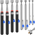 8Pcs Telescoping Magnetic Pickup Tool, 1.5/3/10/15LB Capacity Retractable Magnetic Grabber Tools, Stainless Steel Extendable Stick Reacher grabberTools, Portable Pickup Tool for Bolt Screw (8)