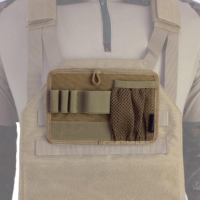 Tactical Bag Insert Modular Organizer Utility Admin Pouch Hook Fasteners, Modular Pack Insert Organizer