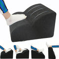 Foot Rest for Under Desk at Work.Multifunctional 3-Tier Foot Stool,with Washable Footrest.for Under Desk,Office Chair Gaming Chair & Sofa,Leg Elevation Pillow,Supports Posture(A-Black)