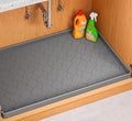 Jin&Bao Waterproof Under Sink Mat 40" x 19", Thick Silicone Mat Cabinet Protector for Kitchen and Bathroom, Shelf Liner, Home Organizer and Storage, Multipurpose Tray for Gadgets and Essentials