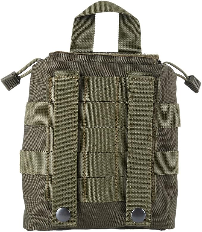 WYNEX First Aid EMT Bags, Tactical IFAK Medical Molle Pouch Military Utility Med Emergency EDC Pouches Outdoor Survival Kit Suit for Tactical Waist Belt Pack 1000 Nylon