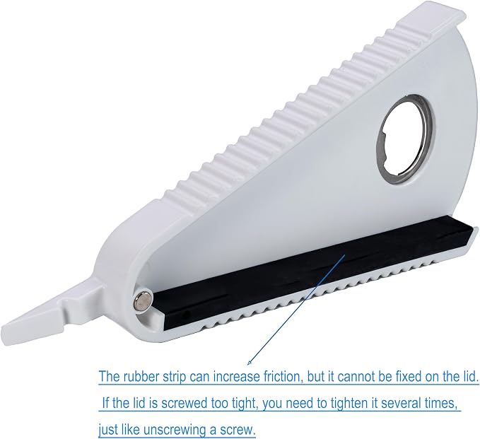 Multifunctional Opener,Bottle Opener,Jar Opener(lid DIA 0.79-2.95in),Can Opener for ring-pull can,with Magnet;A Good Helper for Women Children and the Elderly;Gift for Relatives and Friends;tloftl