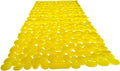 “Pebbles” Non-Slip Bathtub/Shower Mat 27.5”x14” Rectangular, Non-Toxic, Safe, Clean, Machine-Washable, Superior Grip & Drainage, Vinyl, for Smooth Floors ONLY, Transparent Light Yellow