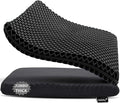 Gel Seat Cushion, Jumbo&Thick Gel Cushion Chair Pads with Non-Slip Cover for Home Office Car Seat Wheelchair, Soft Breathable Honeycomb Seat Pads for Relieve Hip Pain,Black 20x20x1.9inch