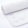 Bathtub Mat Non Slip Ivory 36” X 17” Shower Mat Soft Foam Bath Mats for Bathroom Tub, Bathtub Mat with Drain Holes, Suction Cups, Shower Mat Non Slip