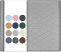 URMONA 25" x 19" Waterproof Silicone Mat in Multiple Sizes & Colors, Under Sink Mat for Kitchen & Bathroom, Pet Food Pad for Dogs & Cats, Kitchen Cabinet Liner, Multi-Purpose for Storage(Light Grey)