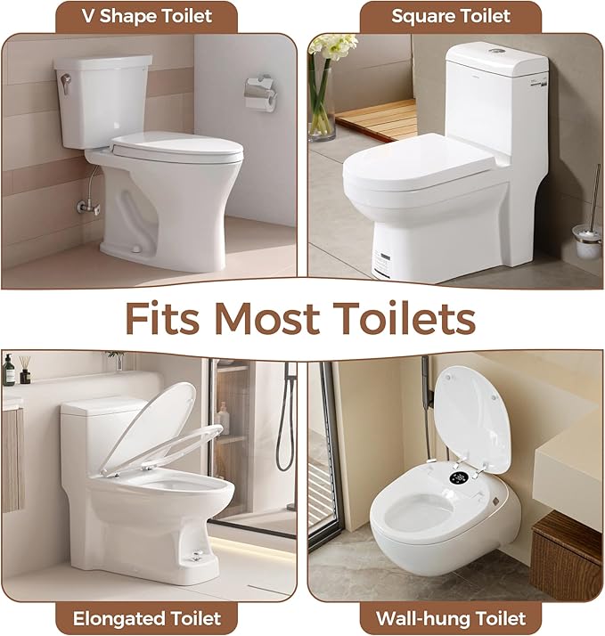 Soundfuse Toilet Safety Rails for Seniors, Adjustable Toilet Handles for Elderly and Disabled, Foldable Handicap Toilet Safety Frame Fit Any Toilets (350 LB)