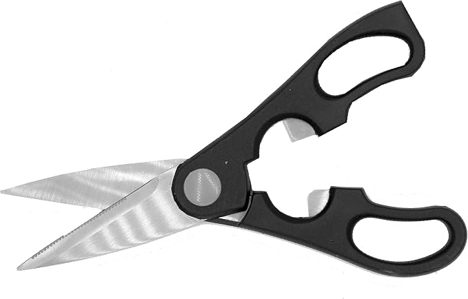 Fackelmann Multi-Purpose Kitchen Scissors With Bottle Opener, Stainless Steel, Silver