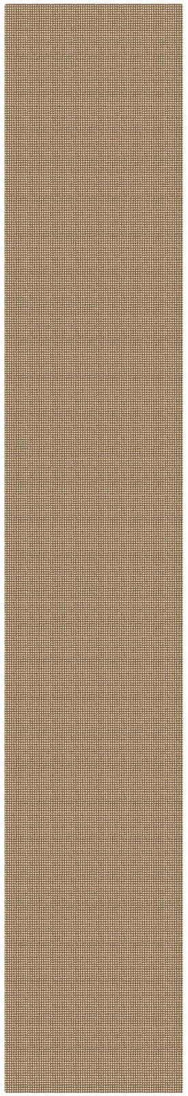 KOZYFLY Boho 2.5'x16' Runners Rugs for Hallway, Extra Long Washable Runner Rug, Woven Non Slip Kitchen Runner, Cotton Entryway Rug, Floor Carpet for Entry, Aisle, Hall, Orange Beige/Tan/Brown
