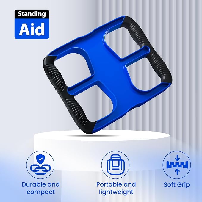 Lift Assist Standing Aid for Elderly: Portable Lift Aid Bar with No-Slip Grip Handle - Standing Aids & Supports Up to 450 lbs - Lifting Assists device to Transfer Elderly, Seniors, Handicap, 1PC