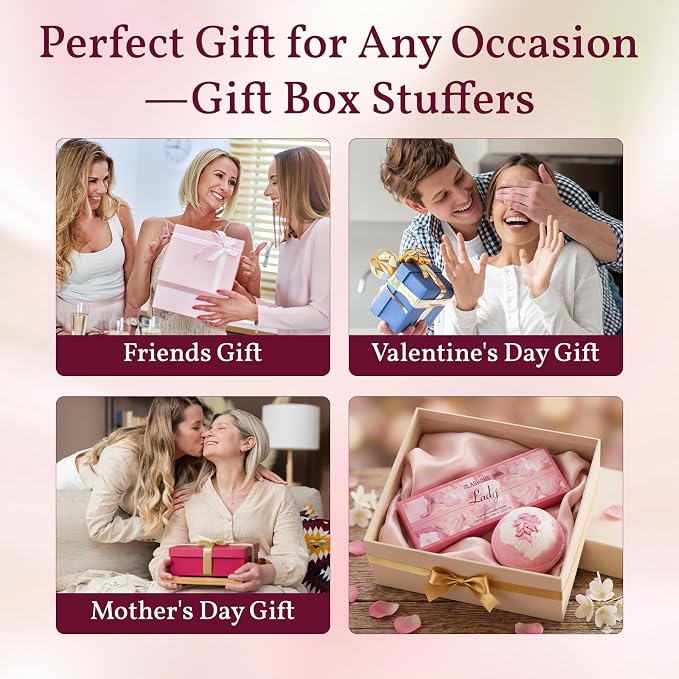 SLASHOME Floral Essential Oils Set - 8×10ml, Essential Oils for Home Diffusers, Candle Making & Soap Scents, Spa Gift Box with Rose, Jasmine, Gardenia & More,Ideal Gift Box