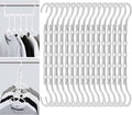 Mr. Pen- Space Saving Hangers, 16 pcs, 360° Rotating Hooks, Magic Cascading Hanger Organizer with 5 Enclosed Slots, Closet Organizers and Storage for Clothes, College Dorm Room Essentials