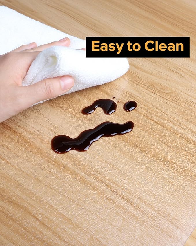 Clear Frosted Floor Mat, PVC Durable Anti-Scratch Floor Mat (28"x 36")