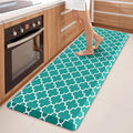 WISELIFE Anti Fatigue Floor Mat - 4/5 Inch Thick Kitchen Mat Non Slip Waterproof Heavy Duty Ergonomic Comfort Mat Durable for Home, Office, Sink, Laundry,(24" x 70", Green)