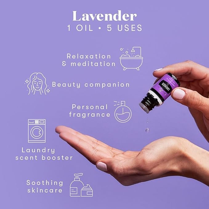 Lavender Essential Oil by Young Living, 15 Milliliters, Topical and Aromatic Use