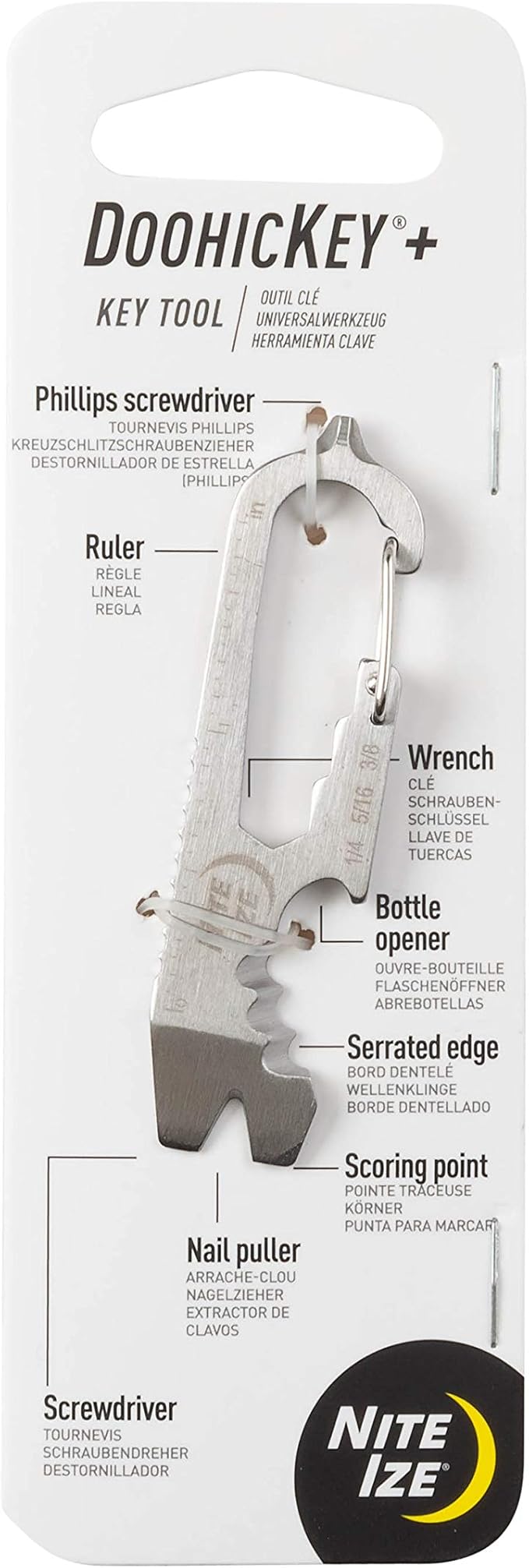 Nite IZE KMTSE-11-R3 DoohicKey Keychain Multi Tool