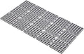 Non Slip Shower Mat for Bathtub with Strong Suction Cups | Quick-Dry Drain holes.Firm Yet Elastic Surface Massages Feet.Boosts Circulation.Sticks to Wall to Dry,Folds.26.2"x15.6" Gray