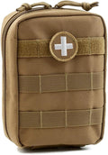 Orca Tactical First Aid Molle Pouch - Heavy Duty IFAK Pouch - Empty Medical Pouch Ideal for Military Use EMTs Law Enforcement Camping and Hiking - Med Pouch for Optimal Organization