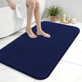 Arotive Bathroom Rugs 36" x 24", Ultra Soft Absorbent Chenille Bath Rugs, Non-Slip Rubber Backing, Machine Washable Bath Mats for Bathroom Floor, Tub and Shower, Home Decor Accessories, Navy