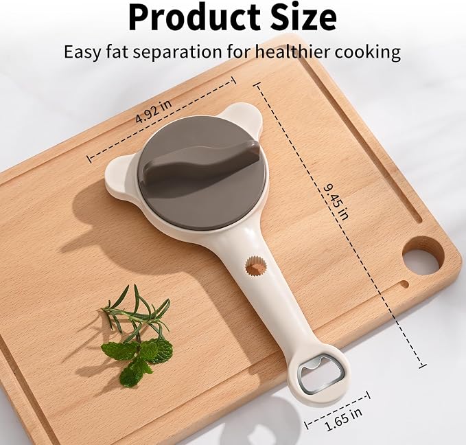 4-in-1 Jar Opener for Seniors & Arthritis Sufferers – Adjustable Stainless Steel Lid Remover & Can Opener for Weak Hands, Fits All Jars and Bottles, Kitchen Must-Have.