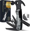 Fathers Day Dad Gifts from Daughter Son Wife, 13-in-1 Hammer Multitool, Cool Camping Accessories & Survival Tools, Unique Birthday Present Ideas Gifts for Men, Husband, Grandpa, Step Dad, Him