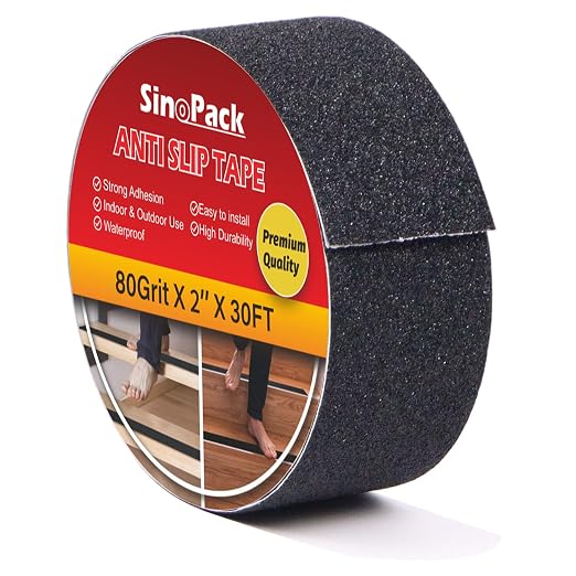 Anti Slip Tape (Black, 2IN X 30FT)