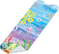 SHUCHING Girl Bath Mat for Tub Non Slip-40 X 16 Inch, Bathtub Mat Non Slip, Long Toddler Baby Kids Shower Mat for Bathroom, Beach Ocean Sea
