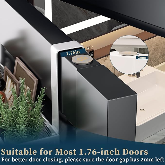 Consumest Over The Door Hooks Organizer - 2 Tier Over Door Hanger with 16 Hooks & 2 Baskets for Hanging Coat, Clothing, Towel, Back Storage for Bathroom, Closet, College Dorm, White