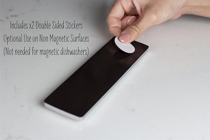 Dishwasher Magnet Clean Dirty Sign, Clean Dirty Magnet for Dishwasher, Modern Kitchen Decor, Magnetic Dish Washer Sign Indicator, Sliding Rustic Dish Washer Signs, Marble Black & White Granite