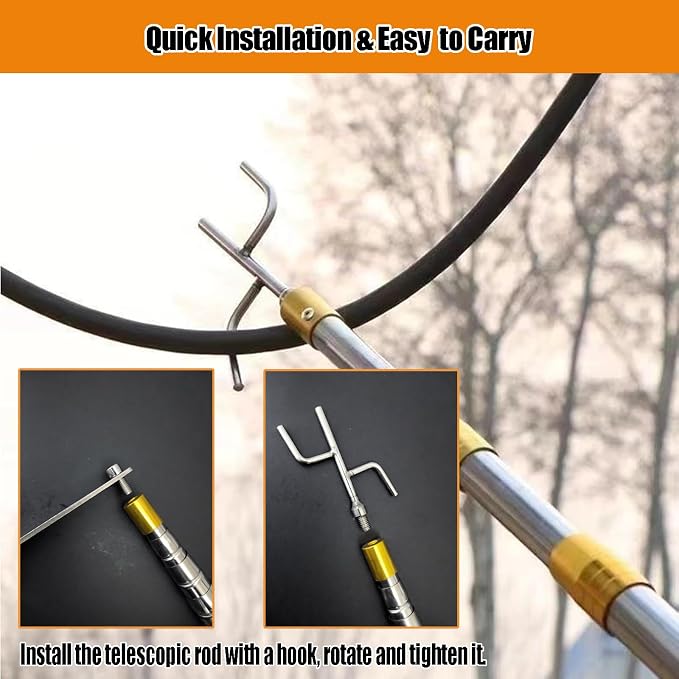 Truck Cargo Grabber - Telescoping Pickup Truck Bed Retriever Tool - Universal Fit - 16-60 Inch