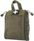 WYNEX First Aid EMT Bags, Tactical IFAK Medical Molle Pouch Military Utility Med Emergency EDC Pouches Outdoor Survival Kit Suit for Tactical Waist Belt Pack 1000 Nylon