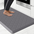 Kitchen Mat Cushioned Anti Fatigue for Floor, Non-Slip Waterproof Comfort Rug for Kitchen Sink, Standing Desk & Laundry, 20"x30", Grey