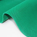 Drainage Non Slip Mats 3'x10' Heavy Duty Commercial Floor Mat Mesh Hollow Door Mat Roll for Swimming Pool Bathroom Kitchen Garage Indoor Outdoor Wet Area,Green,0.9×3M/3×10FT